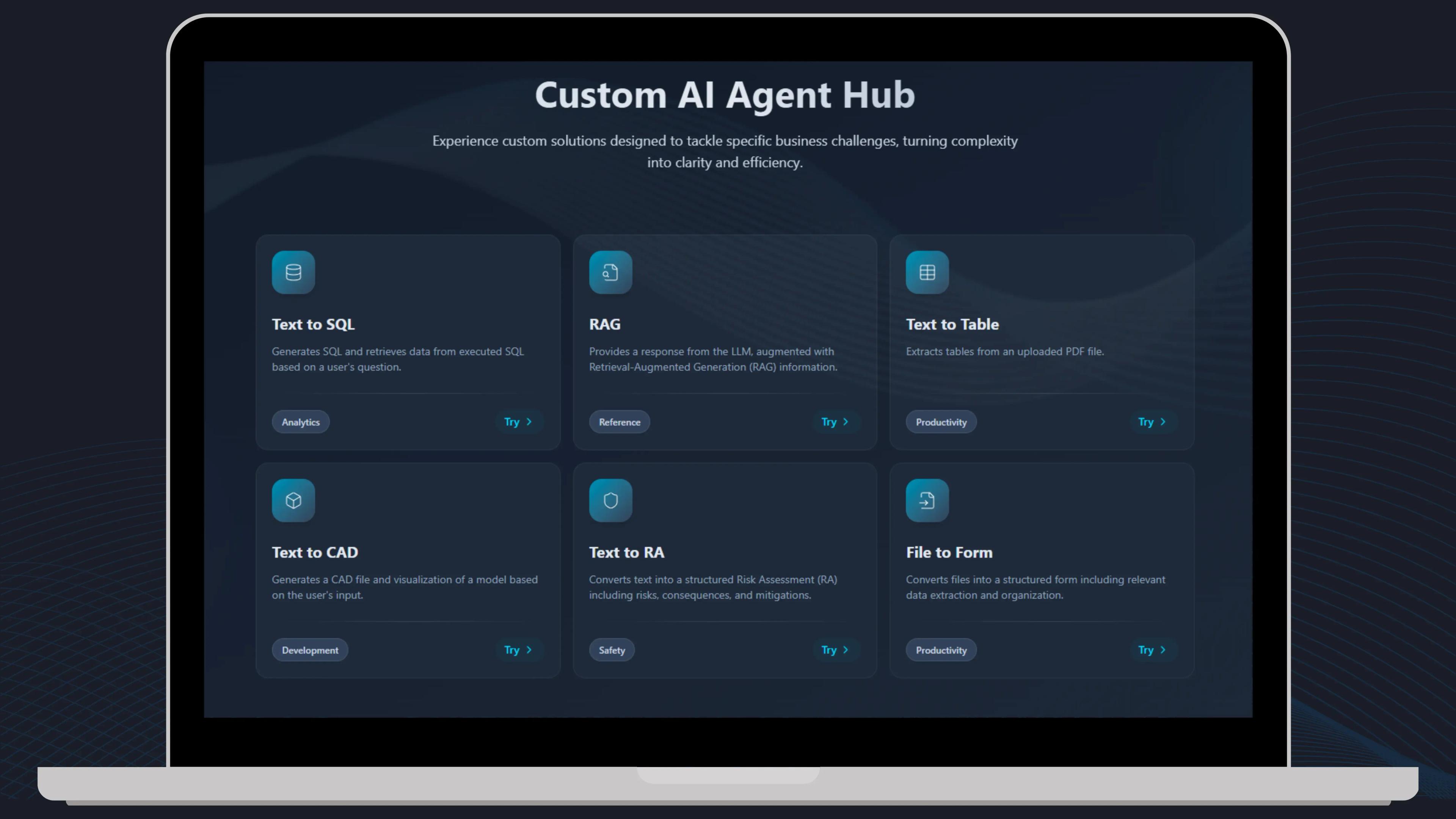 AI agent hub overview