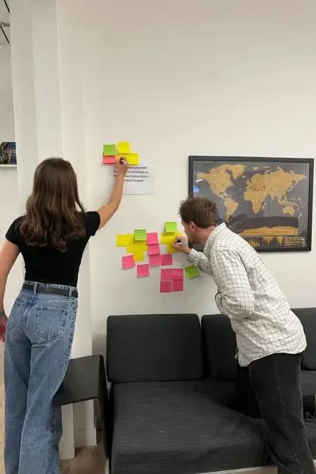 AI Experts from an AI Automation Agency collaborating on a new AI project