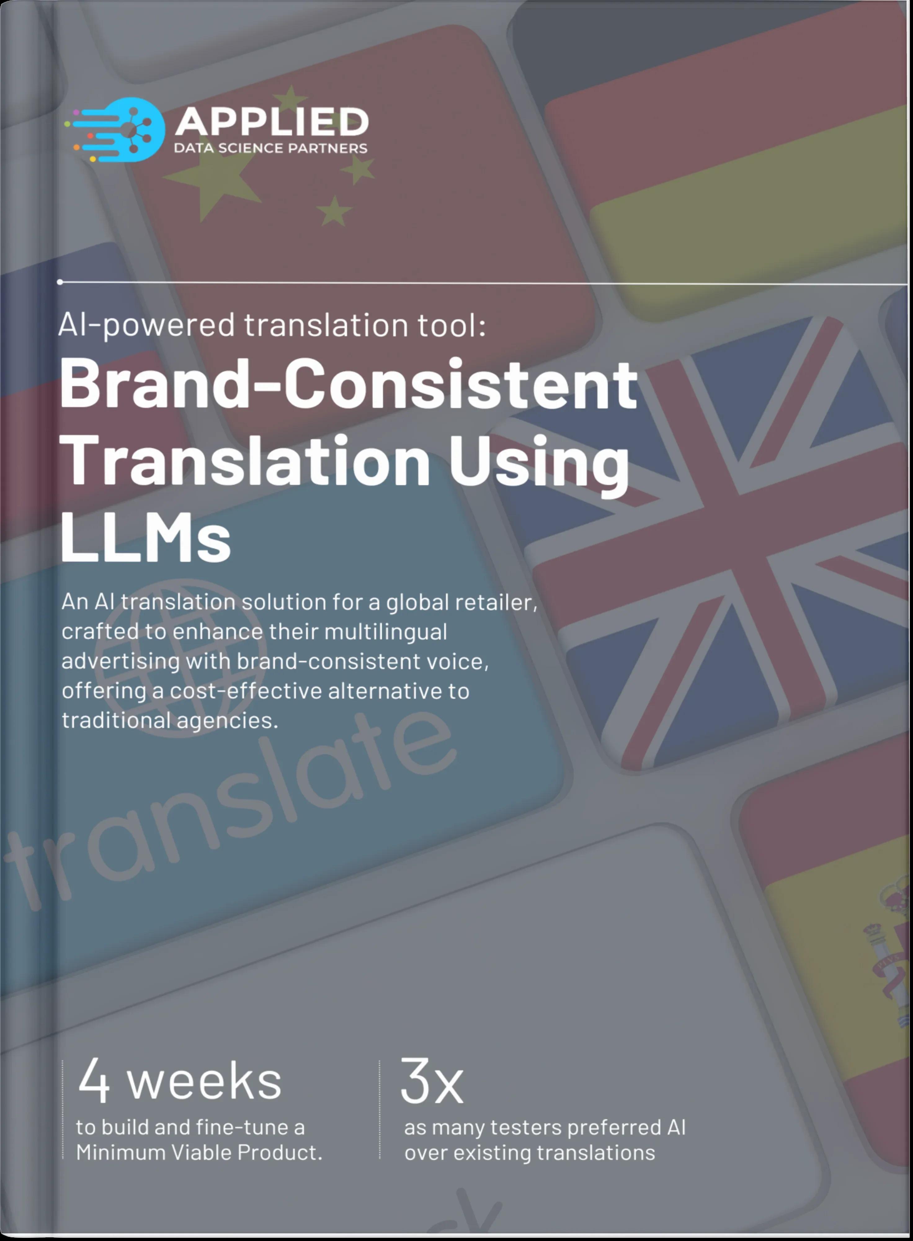 Brand-Consistent Translation Using LLMs Guide