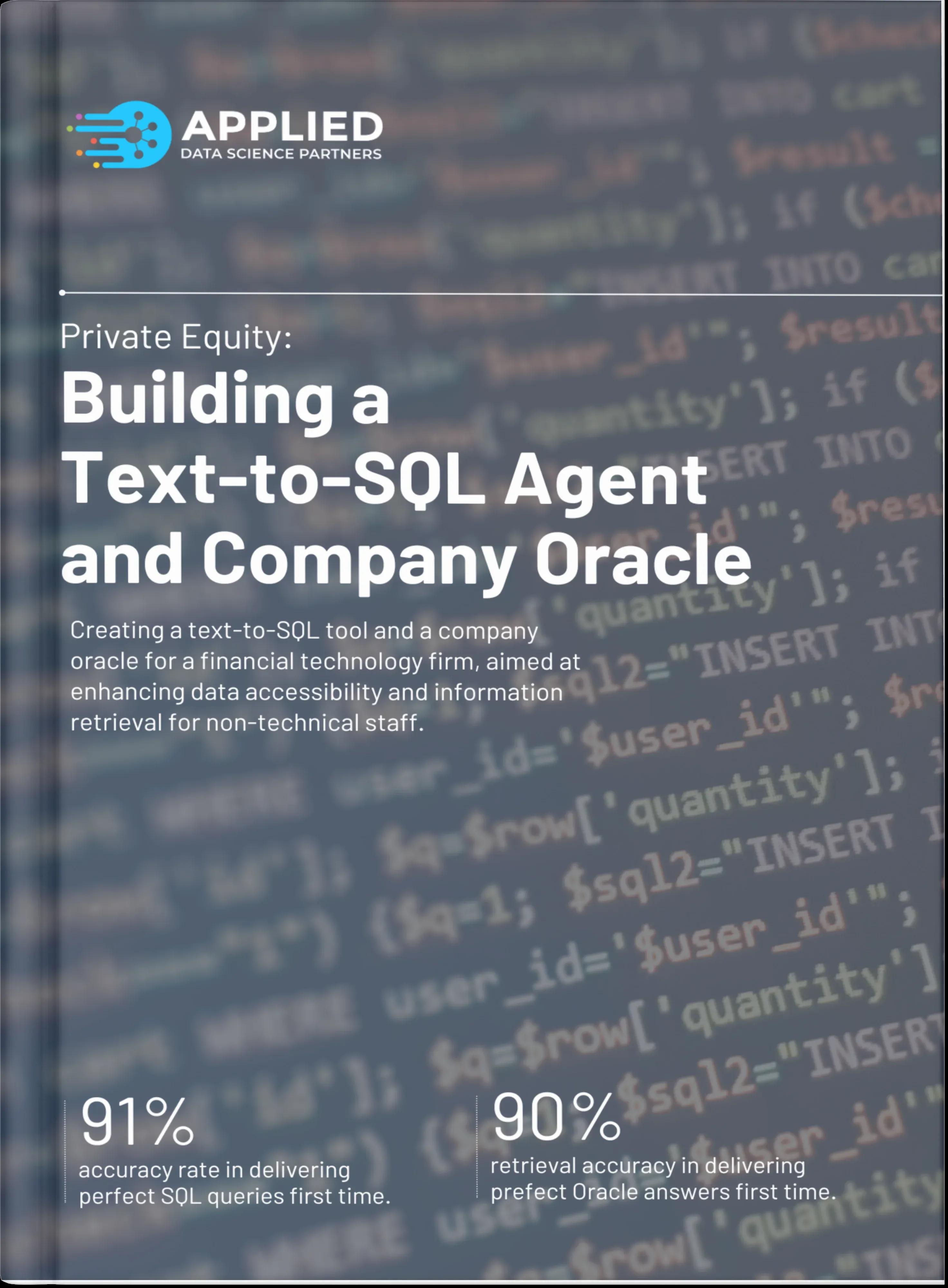 Building a Text-to-SQL Agent and Company Oracle Guide