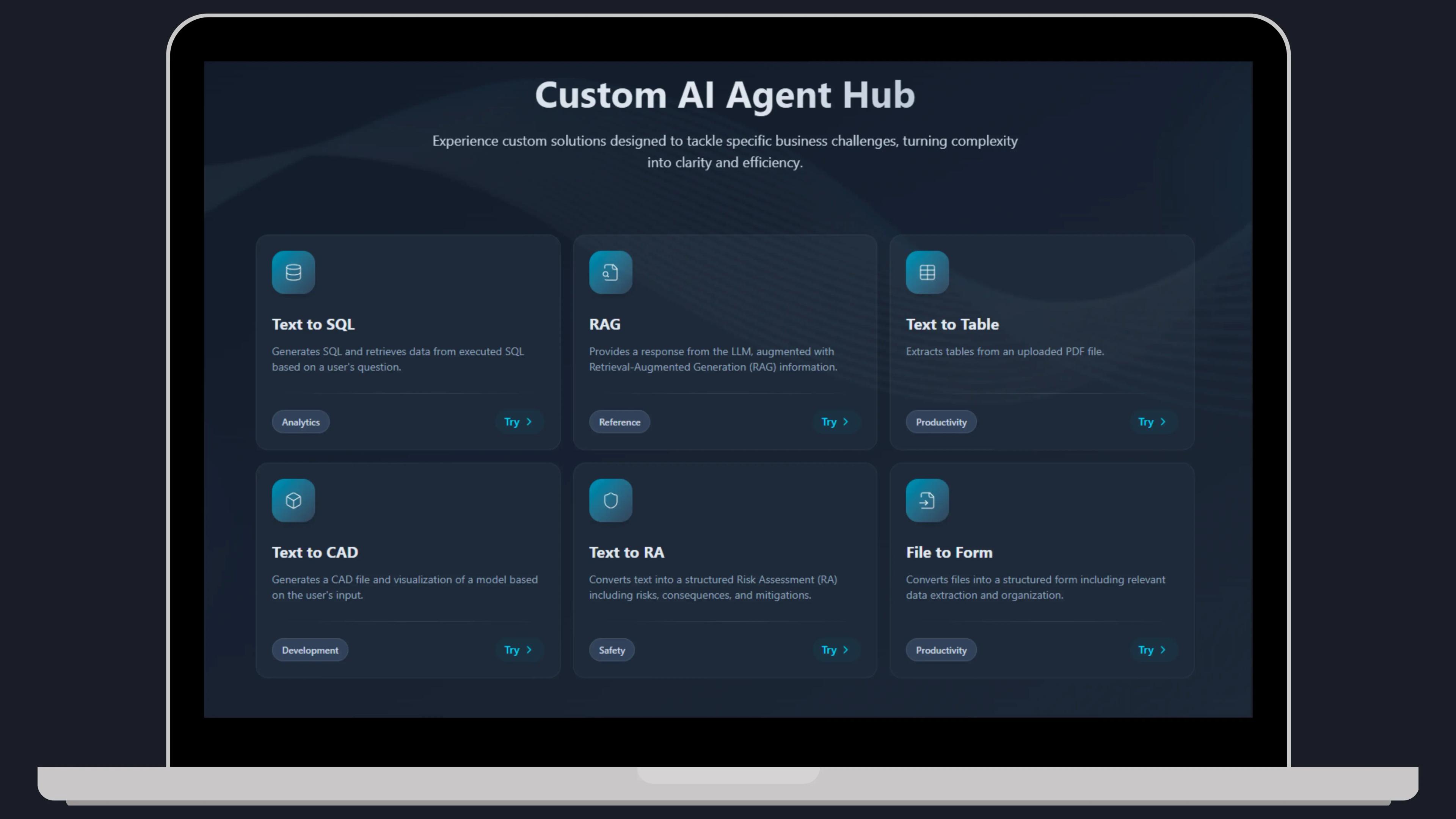 AI agent hub overview