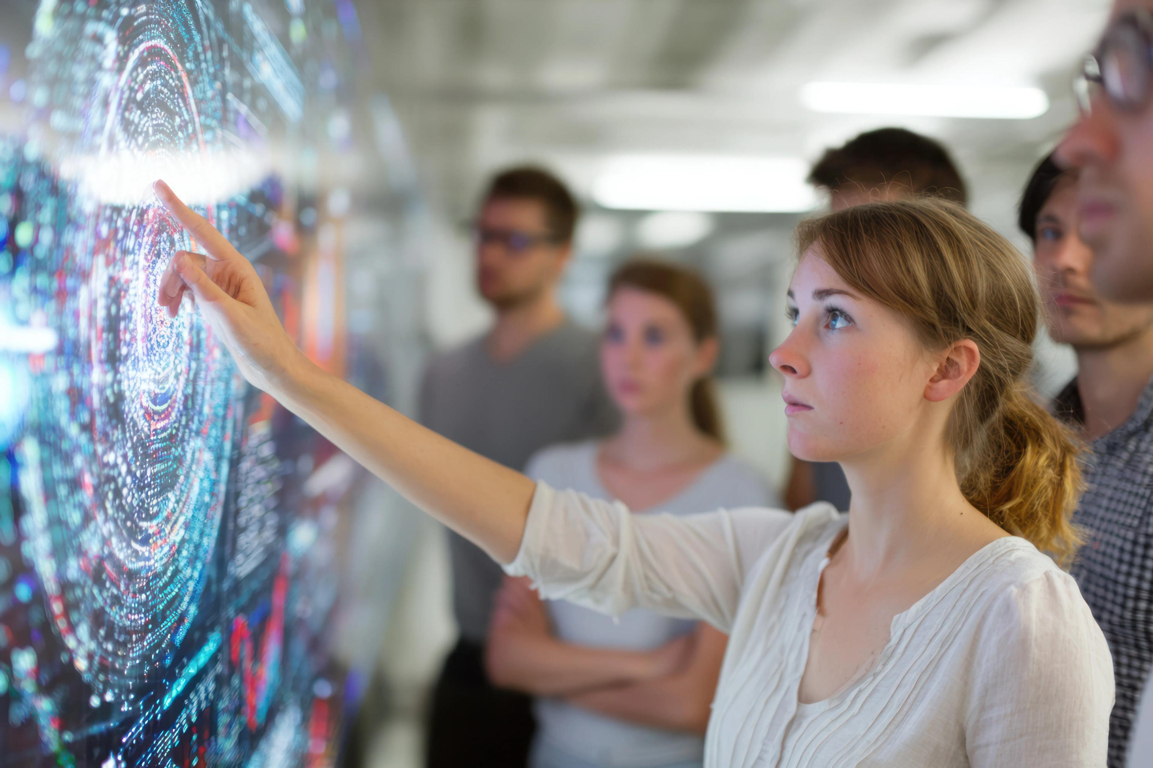 Individual reviewing materials on agentic AI adaptation and integration, depicting the evolution of AI Agents.