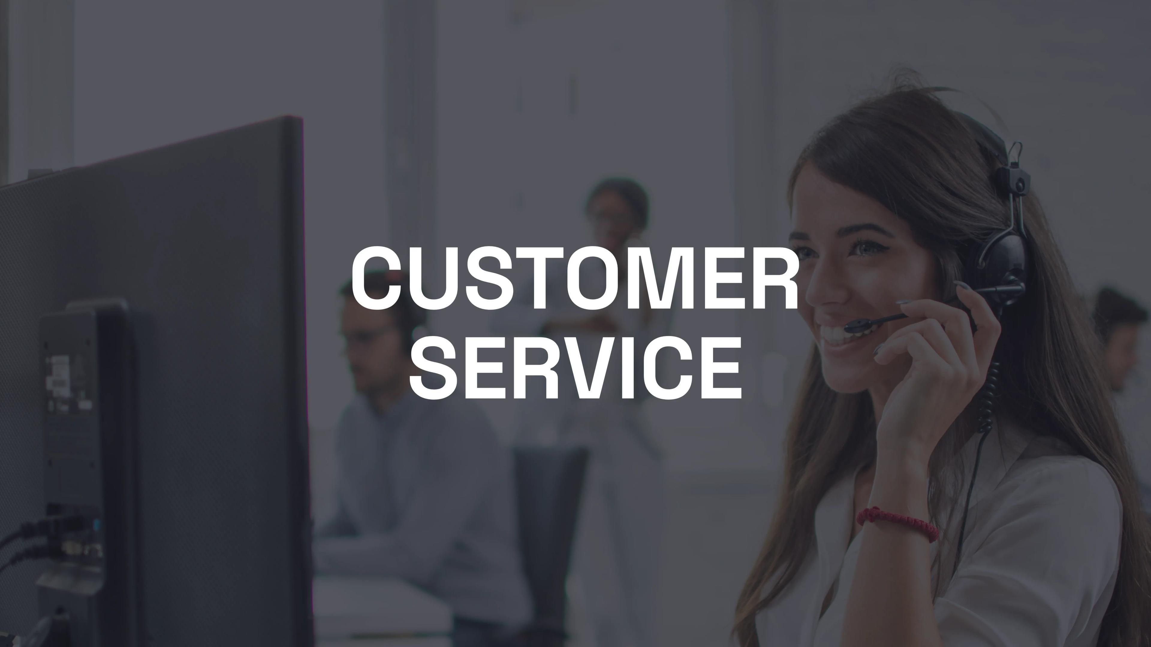 Customer Service card